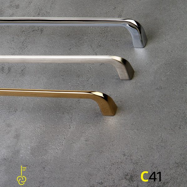 رنگ های دستگیره کابینت برنز استیل مدل C41